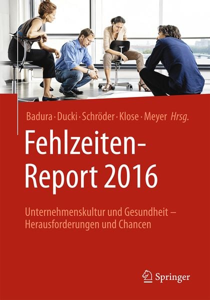 Produktbild: Fehlzeiten-Report 2016