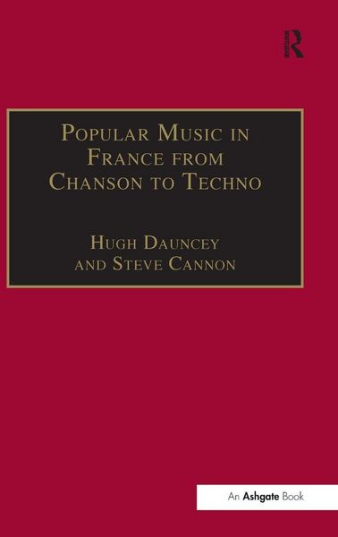 Produktbild: Popular Music in France from Chanson to Techno