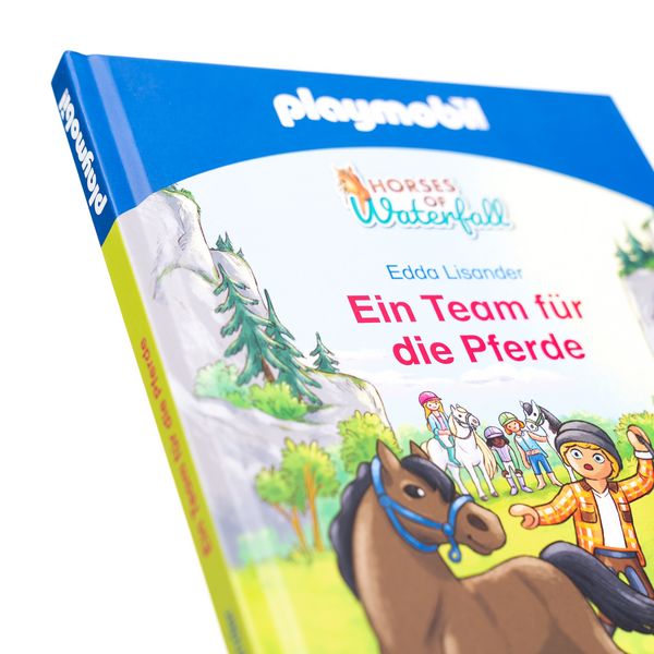 Produktbild: PLAYMOBIL Horses of Waterfall. Ein Team f&uuml;r die Pferde