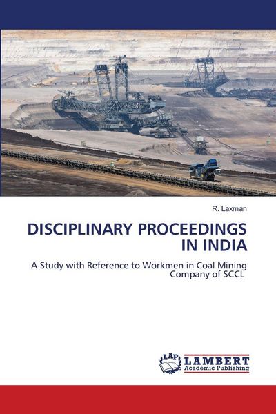 Produktbild: Disciplinary Proceedings in India