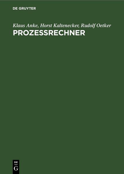 Produktbild: Proze&szlig;rechner