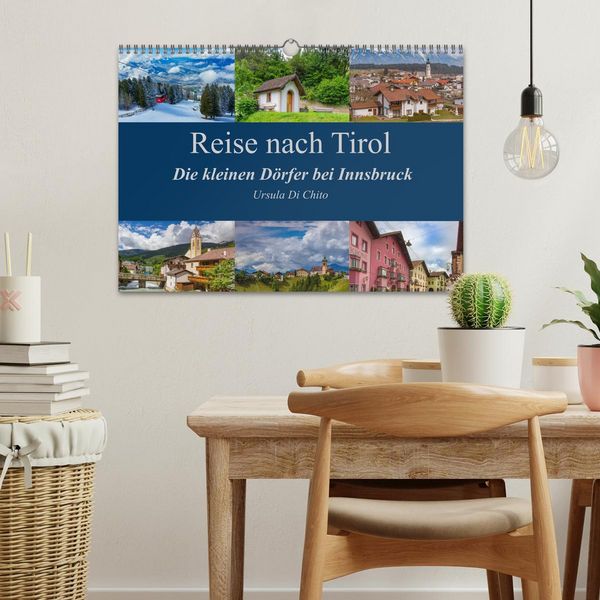 Produktbild: Reise nach Tirol - Die kleinen D&ouml;rfer bei Innsbruck (Wandkalender 2026 DIN A3 quer), CALVENDO Monatskalender