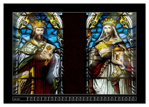 Produktbild: IRLAND - Fenster des Glaubens (Wandkalender 2026 DIN A4 quer), CALVENDO Monatskalender