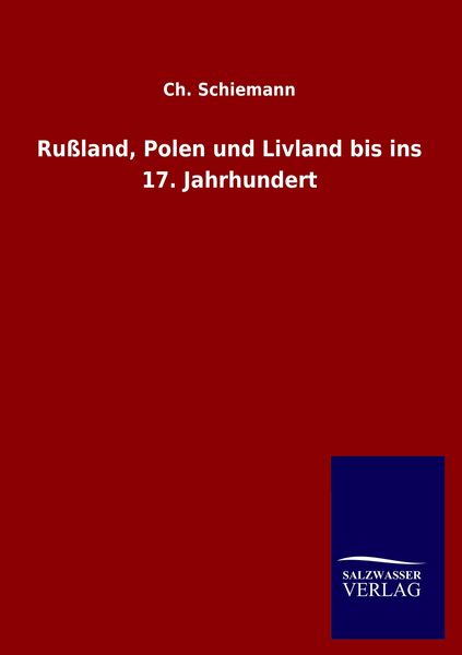 Produktbild: Ru&szlig;land, Polen und Livland bis ins 17. Jahrhundert