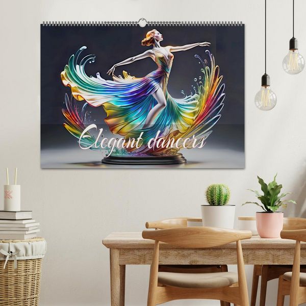 Produktbild: Elegant dancers (Wall Calendar 2026 DIN A2 landscape), CALVENDO 12 Month Wall Calendar