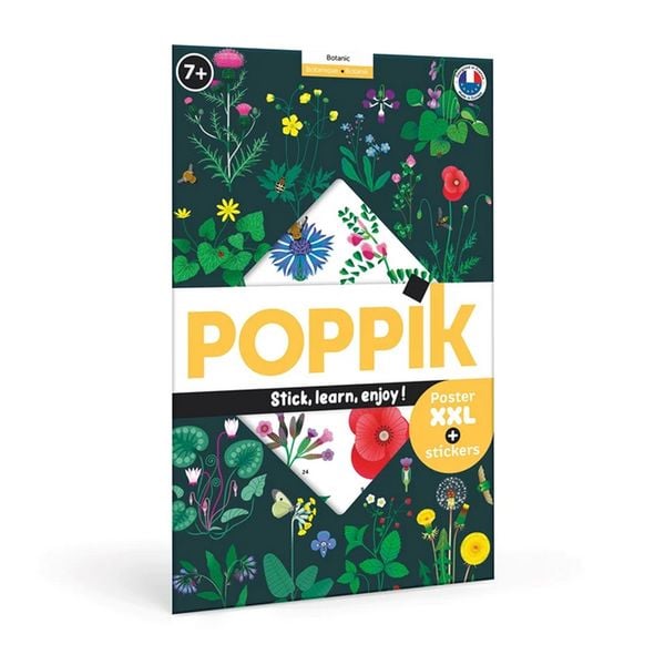 Produktbild: POPPIK - Lernposter & Sticker Botanik