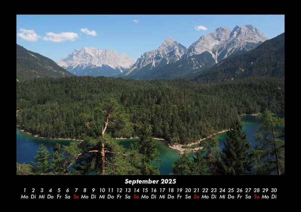 Produktbild: Die Seen der Erde 2025 Fotokalender DIN A3
