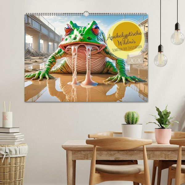 Produktbild: Apokalyptische Wildnis - Schatten der Zivilisation (Wandkalender 2026 DIN A2 quer), CALVENDO Monatskalender