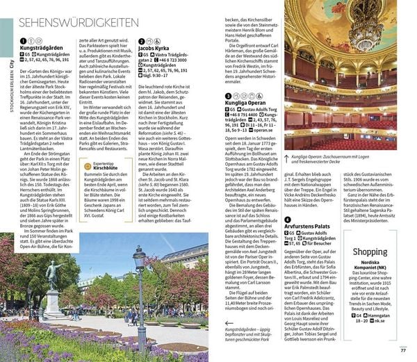 Produktbild: Vis-&agrave;-Vis Reisef&uuml;hrer Stockholm