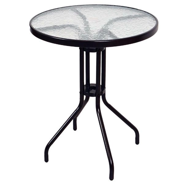 Produktbild: 3-tlg. Bistroset Balkon Stuhl Tisch Set Braun