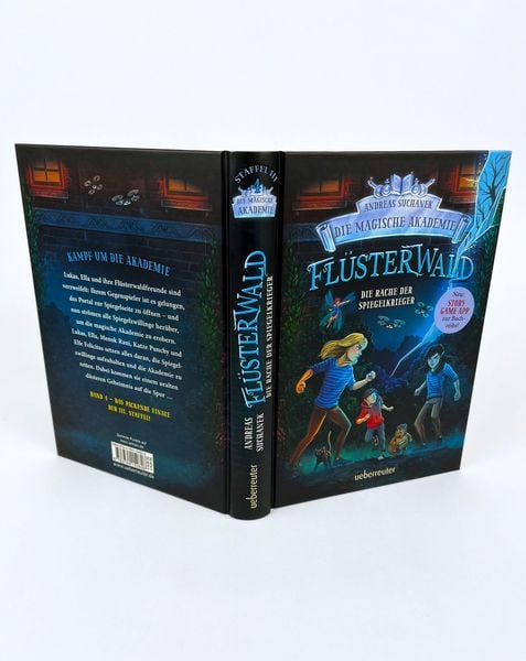 Produktbild: Fl&uuml;sterwald &ndash; Die magische Akademie. Die Rache der Spiegelkrieger (Fl&uuml;sterwald, Bd. III-4)