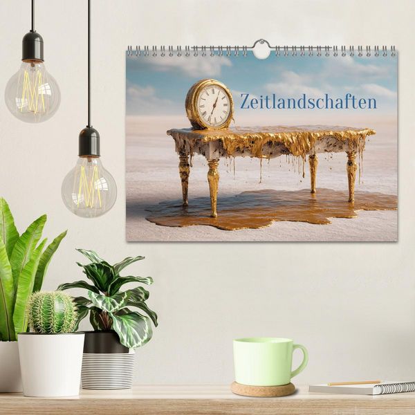 Produktbild: Zeitlandschaften (Wandkalender 2027 DIN A4 quer), CALVENDO Monatskalender