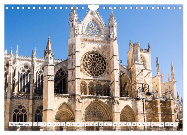 Produktbild: Nordspanien - wo Natur und Kultur verschmelzen (Wandkalender 2026 DIN A4 quer), CALVENDO Monatskalender