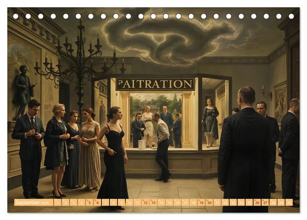 Produktbild: Unerkl&auml;rlich (Tischkalender 2026 DIN A5 quer), CALVENDO Monatskalender