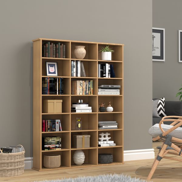 Produktbild: Holz CD DVD Standregal B&uuml;cherregal Regal Megosa M
