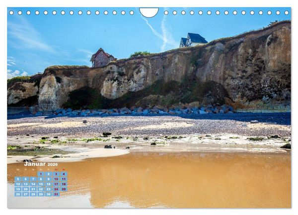 Produktbild: Reiseziel Normandie (Wandkalender 2026 DIN A4 quer), CALVENDO Monatskalender