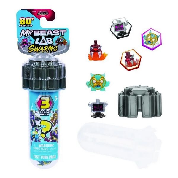 MrBeast Lab Swarms Serie 4 - 3er-Pack (12er-Thekendisplay)