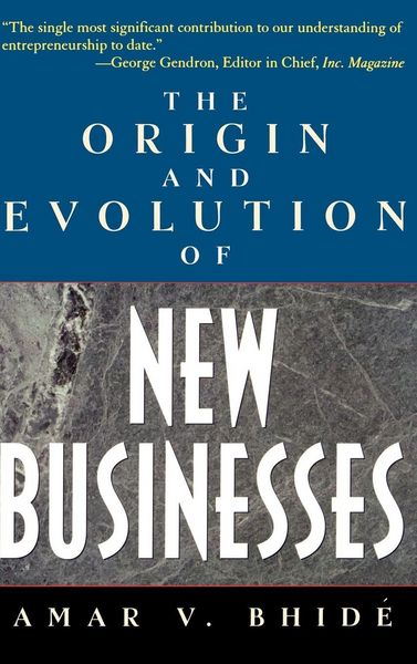 Produktbild: The Origin and Evolution of New Businesses