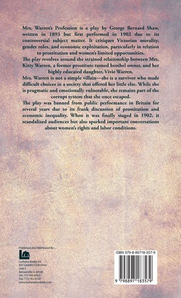 Produktbild: Mrs. Warren's Profession