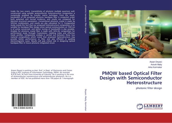 Produktbild: PMQW based Optical Filter Design with Semiconductor Heterostructure
