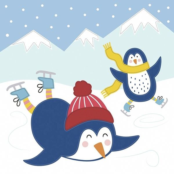 Produktbild: URSUS Kinder-Bastelsets Bastelset Filzbilder Winter friends