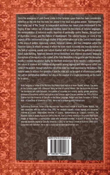 Produktbild: The State in Eurasia: Performance in Local and Global Arenas