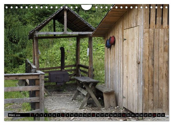 Produktbild: Entlang der Wassertalbahn - Auf schmaler Spur im Norden Rum&auml;niens (Wandkalender 2026 DIN A4 quer), CALVENDO Monatskalender