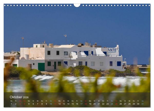 Produktbild: Lanzarote - Trauminsel vor Afrika (Wandkalender 2026 DIN A3 quer), CALVENDO Monatskalender