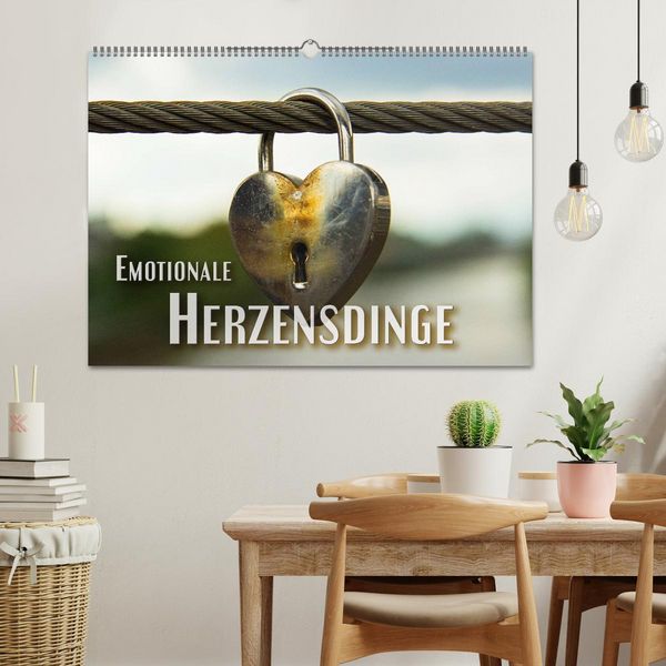Produktbild: Emotionale Herzensdinge (Wandkalender 2026 DIN A2 quer), CALVENDO Monatskalender