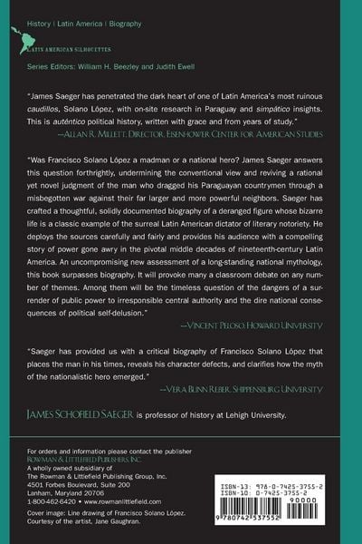 Produktbild: Francisco Solano L&oacute;pez and the Ruination of Paraguay