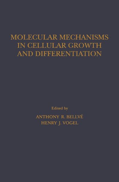 Produktbild: Molecular Mechanisms In Cellular Growth and Differentiation