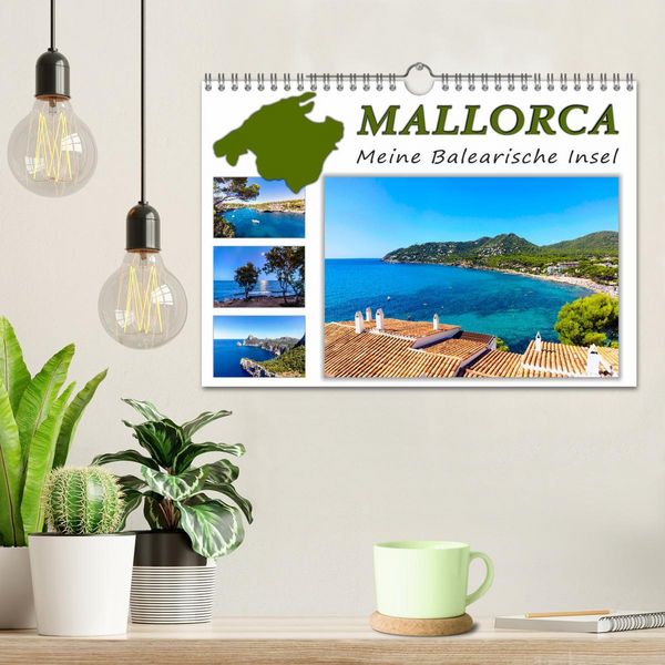 Produktbild: MALLORCA, Meine Balearische Insel (Wandkalender 2026 DIN A4 quer), CALVENDO Monatskalender
