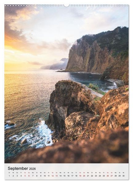 Produktbild: Madeira - Das Juwel im Atlantik (hochwertiger Premium Wandkalender 2026 DIN A2 hoch), Kunstdruck in Hochglanz