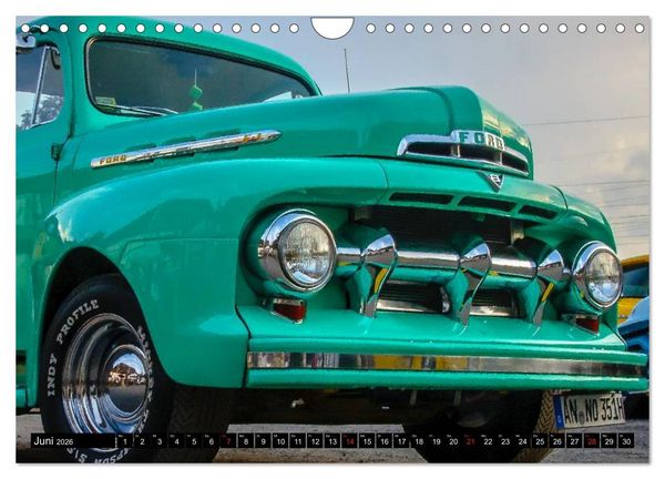 Produktbild: FORD PICK-UPS F 1 - F 100 (Wandkalender 2026 DIN A4 quer), CALVENDO Monatskalender