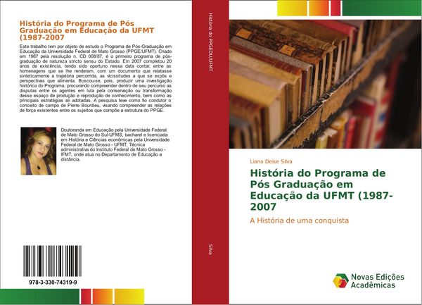 Produktbild: Hist&oacute;ria do Programa de P&oacute;s Gradua&ccedil;&atilde;o em Educa&ccedil;&atilde;o da UFMT (1987-2007