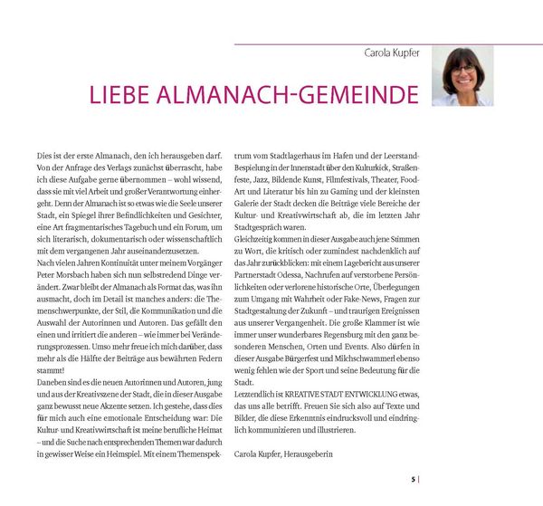 Produktbild: Regensburger Almanach 2023