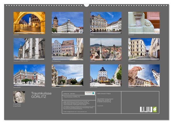 Produktbild: Traumkulisse G&Ouml;RLITZ (Wandkalender 2026 DIN A2 quer), CALVENDO Monatskalender