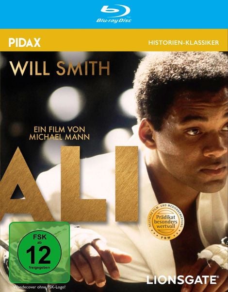 Produktbild: Ali / Brillante Filmbiografie &uuml;ber die Boxlegende Muhammad Ali mit Will Smith (Pidax Historien-Klassiker)