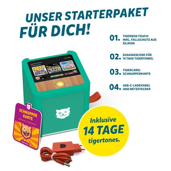 Produktbild: Tigerbox TOUCH PLUS (gr&uuml;n) - Vorteilspaket