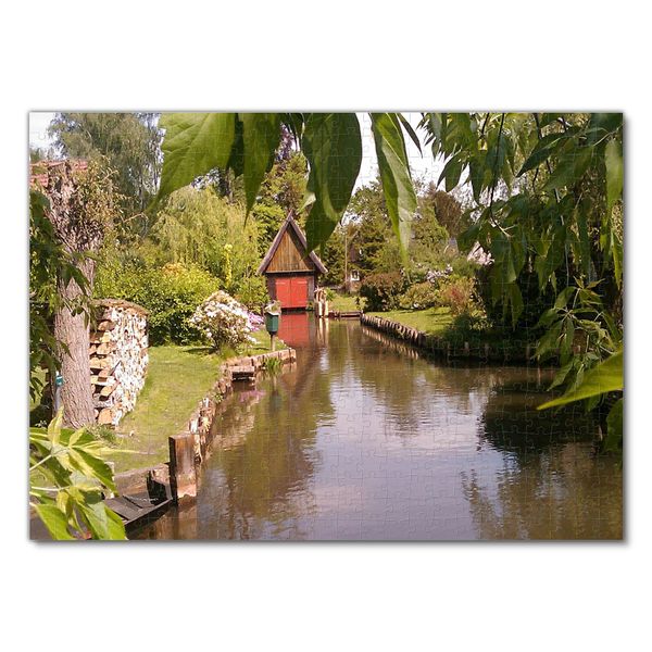 Produktbild: Lais Puzzle Spreewald 500 Teile