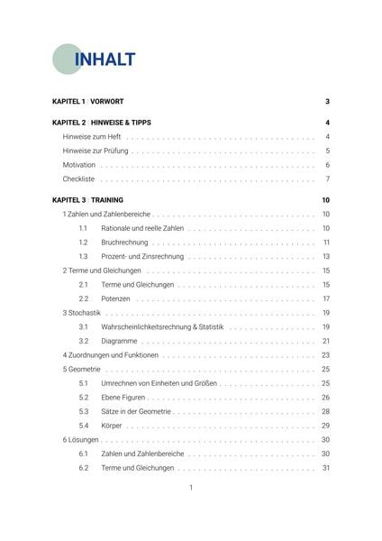 Produktbild: Pr&uuml;fungsheft &ndash; 2026 Mathematik Hauptschule &ndash; Baden-W&uuml;rttemberg &ndash; Original-Pr&uuml;fungen und L&ouml;sungen