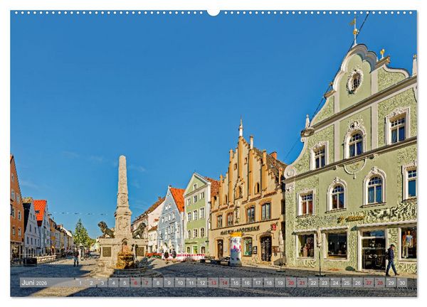 Produktbild: Freising - 1300 Jahre Korbinian (Wandkalender 2026 DIN A2 quer), CALVENDO Monatskalender
