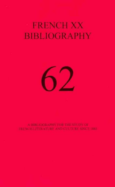 Produktbild: French Xx Bibliography
