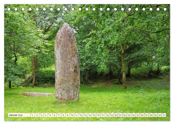 Produktbild: Huelgoat - Sagenumwobener M&auml;rchenwald in der Bretagne (Tischkalender 2026 DIN A5 quer), CALVENDO Monatskalender