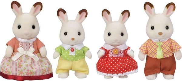 Produktbild: Sylvanian Families 5655 - Schokoladenhasen Familie