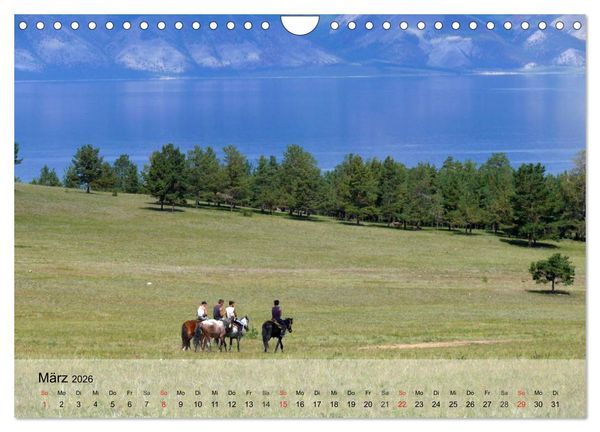 Produktbild: Olchon - Insel im Baikalsee (Wandkalender 2026 DIN A4 quer), CALVENDO Monatskalender