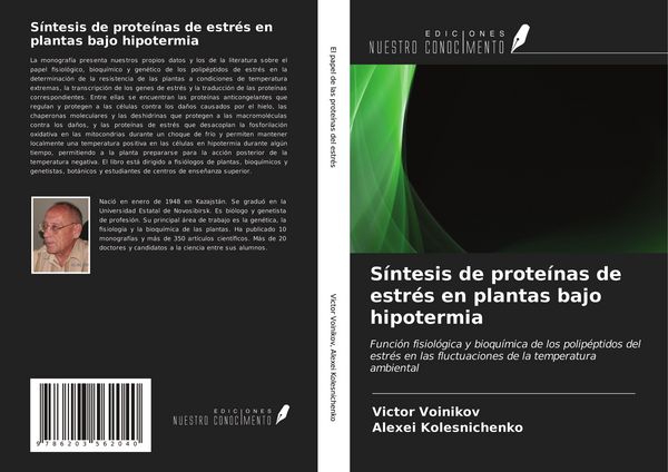 Produktbild: S&iacute;ntesis de prote&iacute;nas de estr&eacute;s en plantas bajo hipotermia