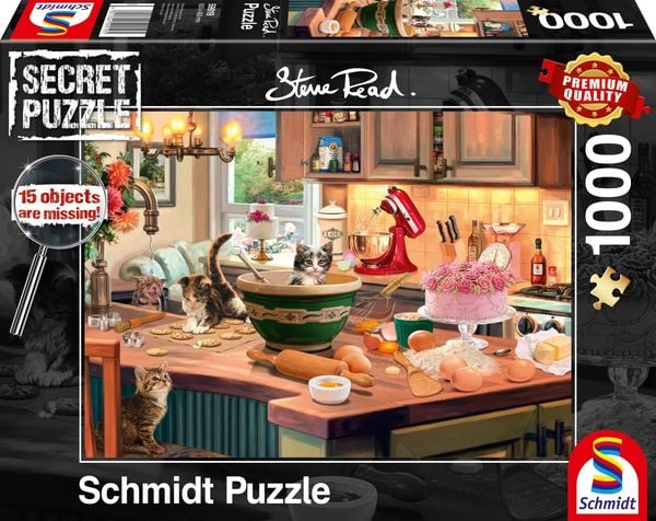 Produktbild: Am K&uuml;chentisch Puzzle 1.000 Teile