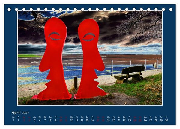 Produktbild: Maritime Momente (Tischkalender 2027 DIN A5 quer), CALVENDO Monatskalender