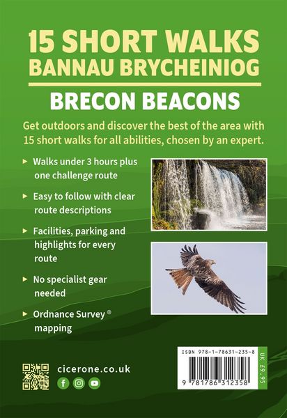 Produktbild: 15 Short Walks in Bannau Brycheiniog - Brecon Beacons
